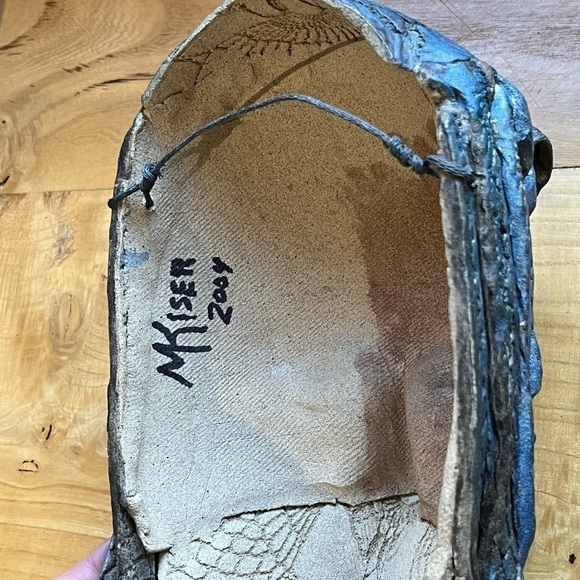 Mortal Kombat Sub-Zero Handmade OOAK Clay Mask Wall Art Artist Signed - 2004 - Picture 9 of 11